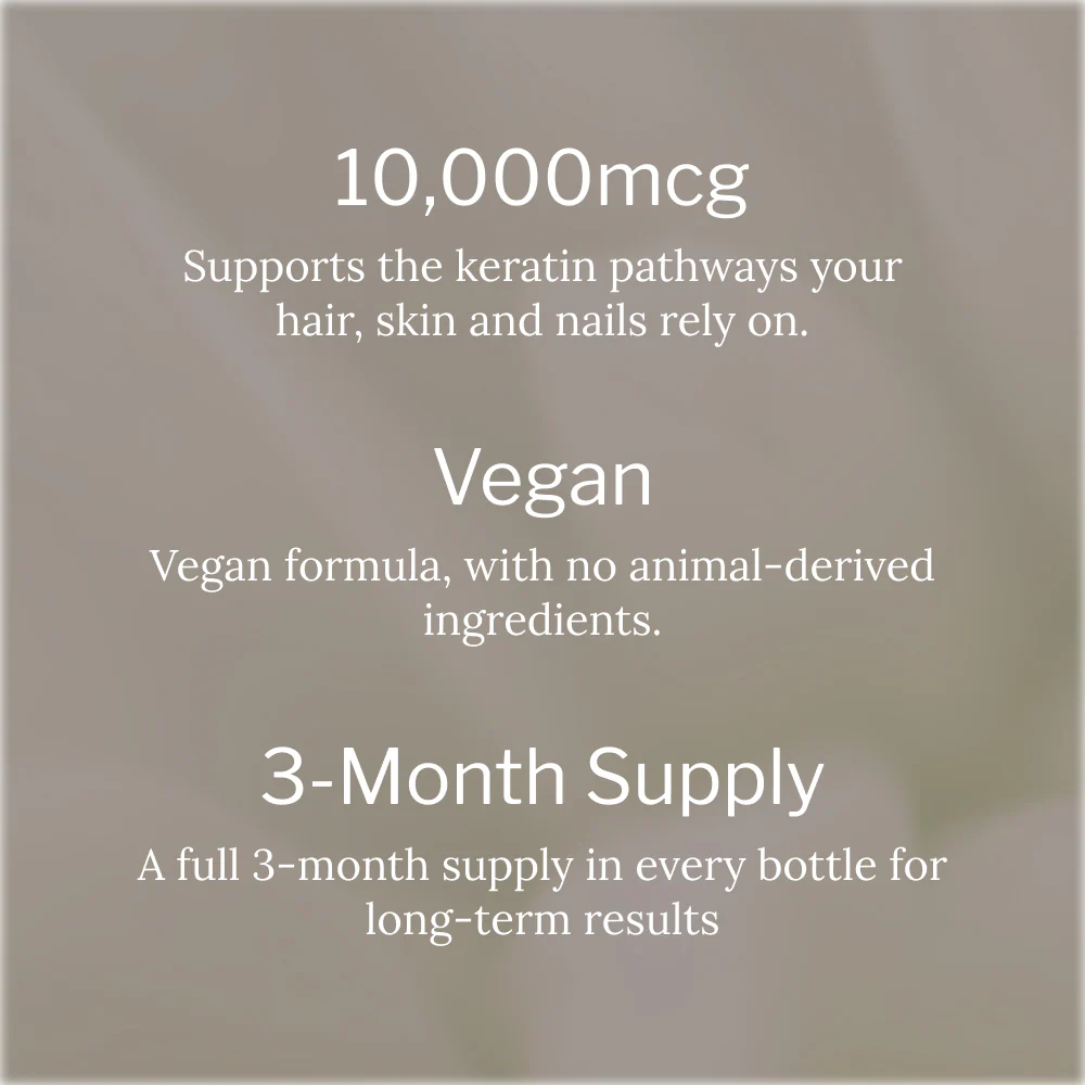 Biotin 10,000mcg - Image 4