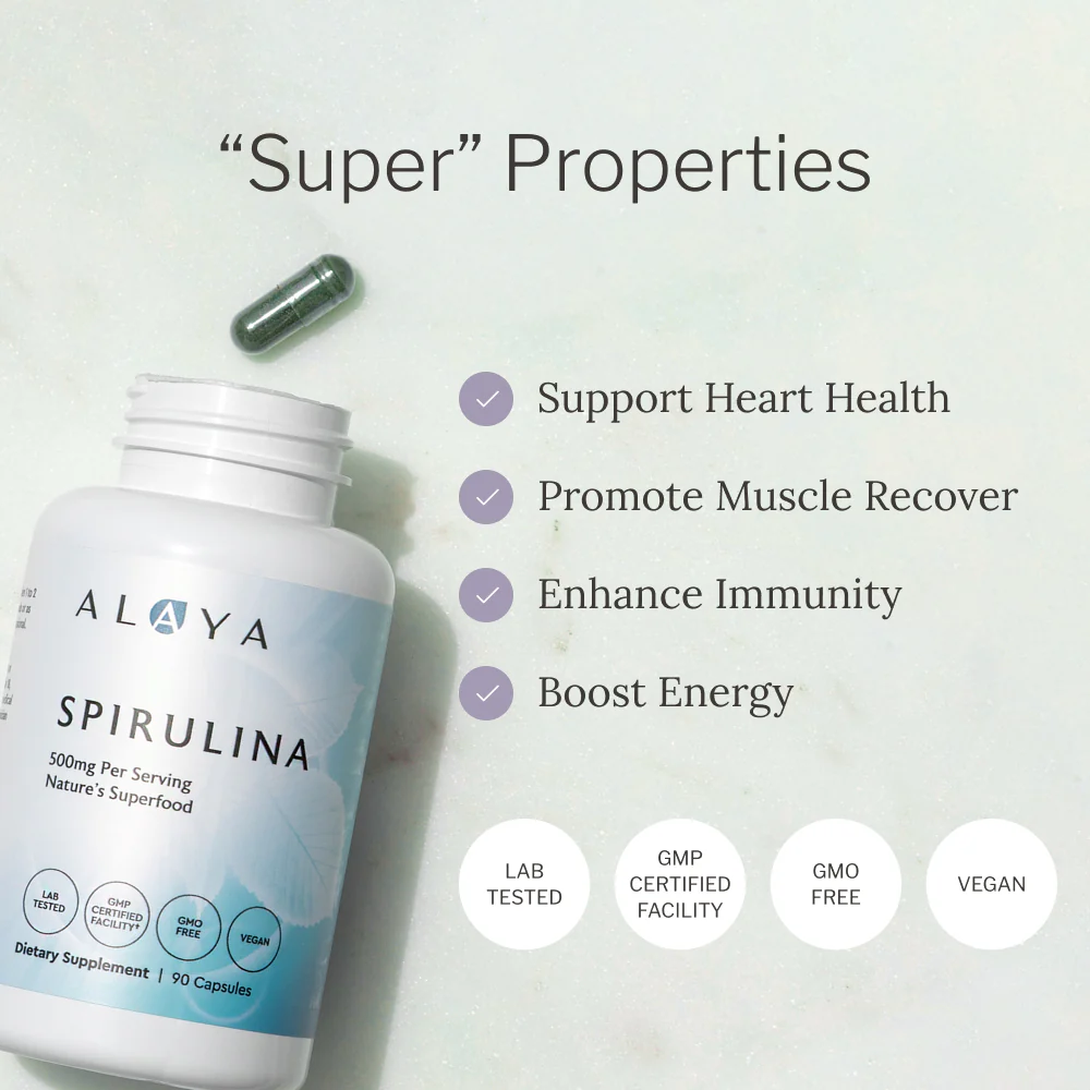 Spirulina 500mg - Image 3